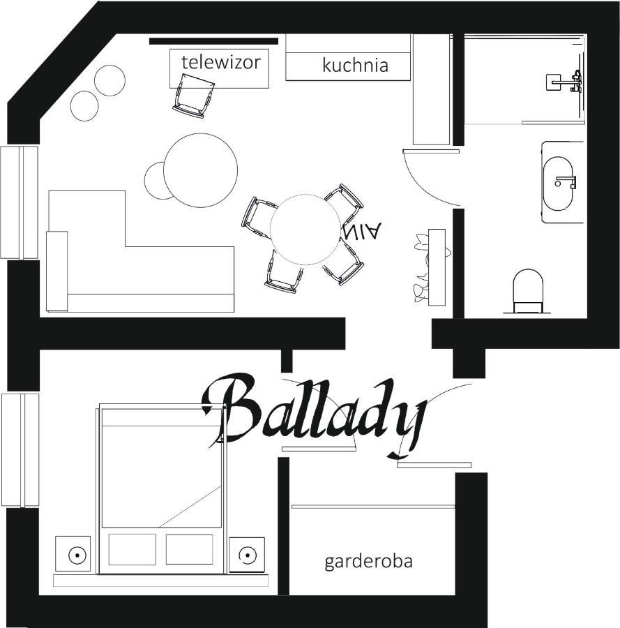 Dk Premium Ballady I Romanse Apartment ออลชติน ภายนอก รูปภาพ